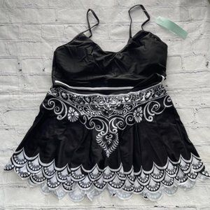 Dresslily Skirted Bikini Swimsuit